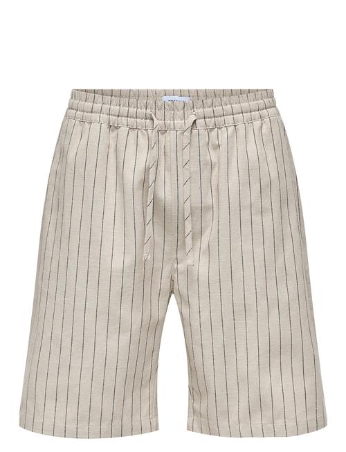 ONLY & SONS | Onstinus Loose 0256 Linen Shorts | S
