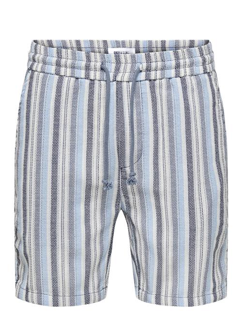 ONLY & SONS | Onstrev Life Reg Stru Stripe Shorts Noos | S
