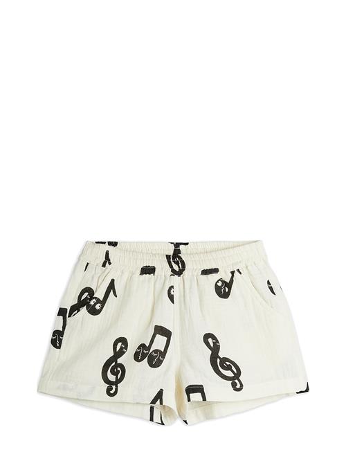 Mini Rodini | Note Aop Muslin Shorts | 92/98