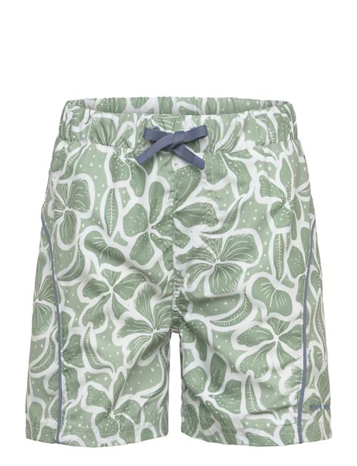MINI A TURE | Matmaki Printed Board Shorts. Grs | 110/116