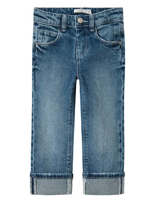name it | Nmfrose Straight Fold Jeans 4224-Az Noos | 104