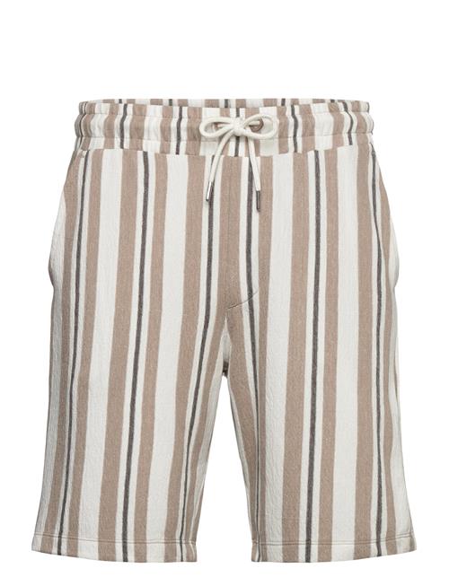 Lindbergh | Striped Terry Shorts With Elastic W | L