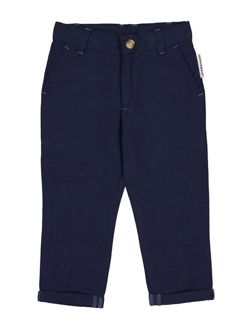 Geggamoja | Linen Pants Blue | 122/128