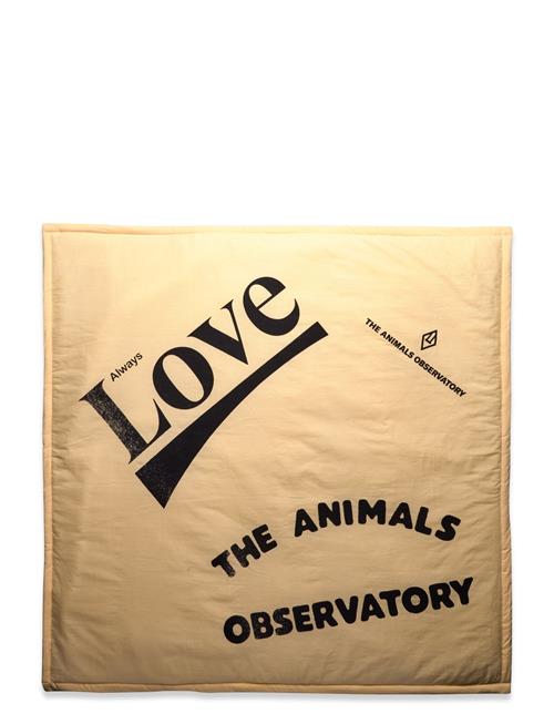 THE ANIMALS OBSERVATORY | Blanket Accessories Blanket Soft Yellow | ONE SIZE