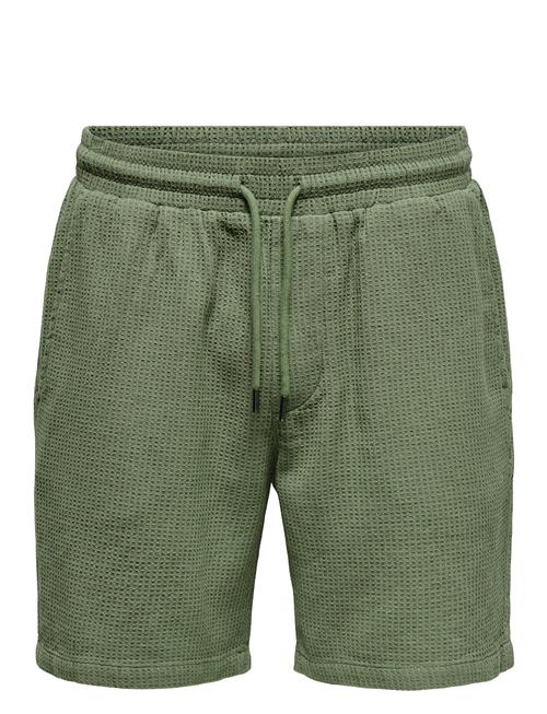 ONLY & SONS | Onsbertil Waffle Shorts | XXL