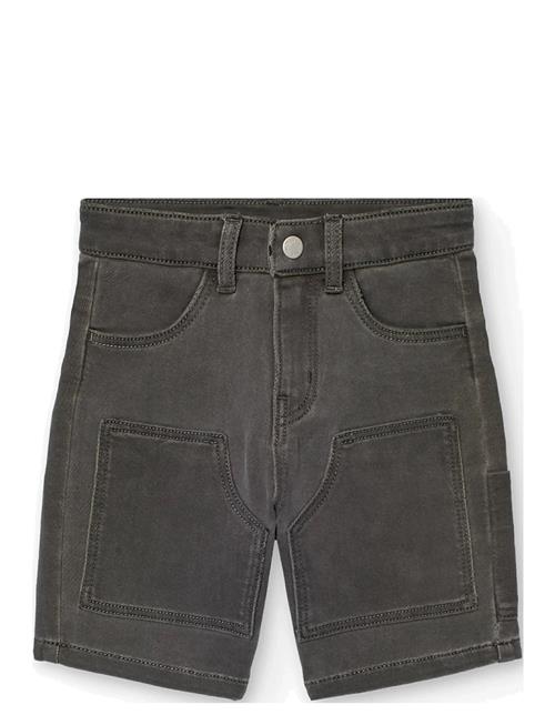 Boboli | Knit Denim Bermuda Shorts | 128