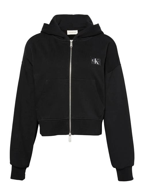 Calvin Klein Jeans | A- French Terry Badge Logo Fz Ho | XS