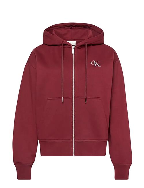 Calvin Klein Jeans | Ls Monologo F Terry Fz Bf Hoodie | XS