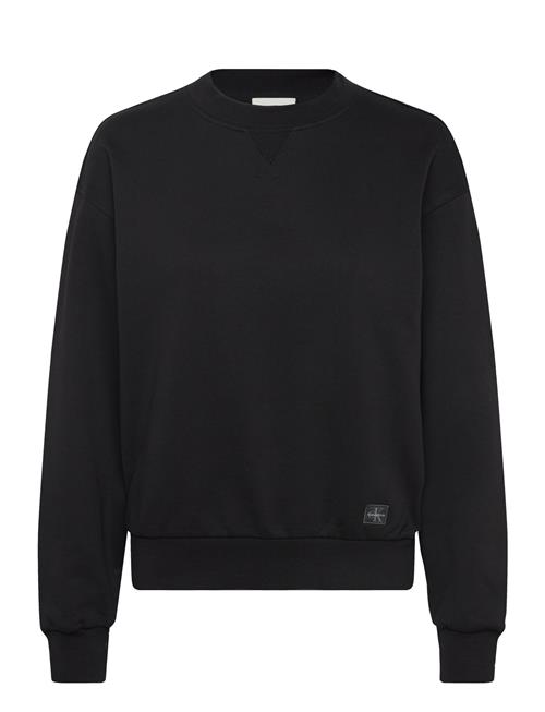 Calvin Klein Jeans | A- Ls Badge Logo Terry Crew Nk | S