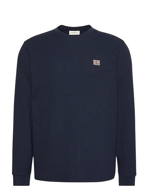 Calvin Klein Jeans | Ls Waffle Badge Crewnk Tee | S