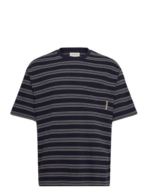 Calvin Klein Jeans | Ss Stripe Jacquard Rlxd Pocket T | S
