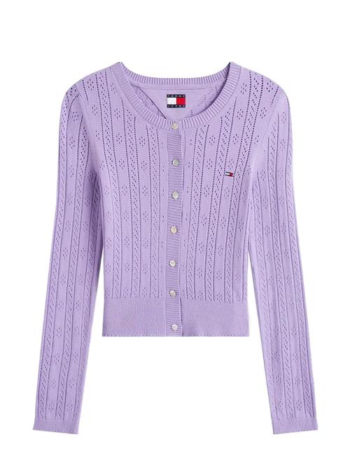 Tommy Jeans | Tjw Pointelle Crew Neck Cardigan | M