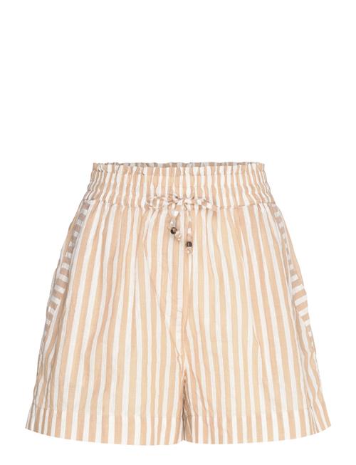 Scotch & Soda | High Rise Lurex Stripe Printed Shorts | XS