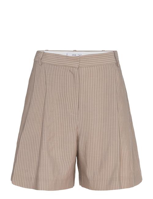 Mango | Striped Suit Bermuda Shorts | 38