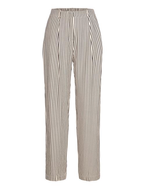 Mango | Texture Striped Trousers | M