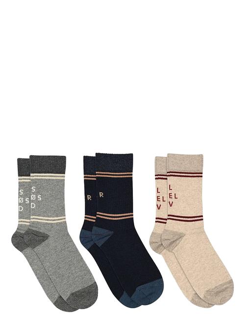 mp Denmark | Gunnvar Socks - 3-Pack | 40/42