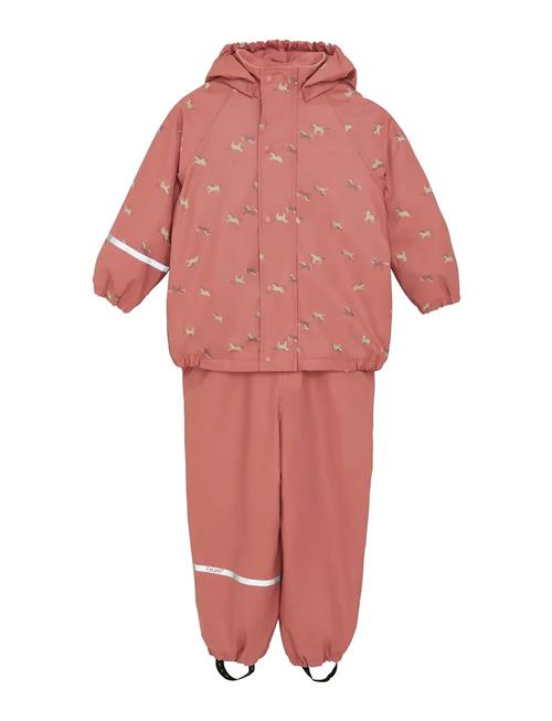 CeLaVi | Rainwear Set - Aop, W. Fleece | 70