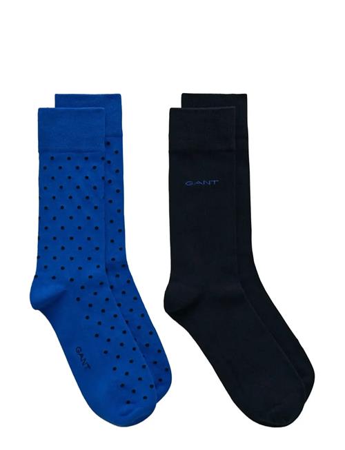 GANT | Dot And Solid Socks 2-Pack | 40-42