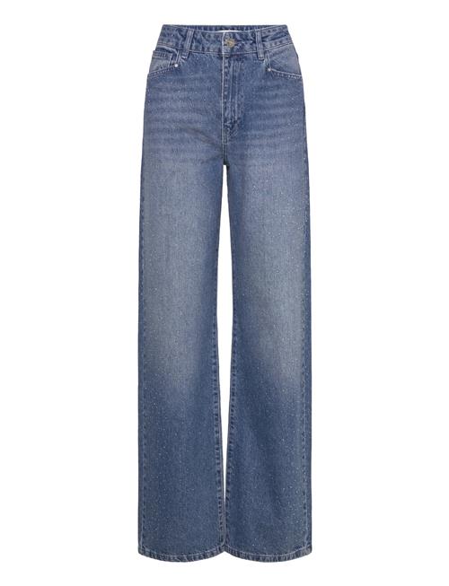 Dante6 | Dante6-Nuit Rhinestone Wide Leg Jeans | 29