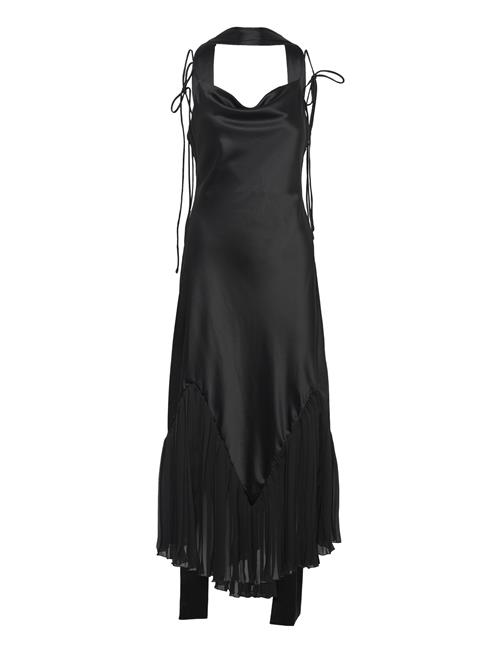 Malina | Poppy Pleat Detailed Slip Maxi Dress | XXL
