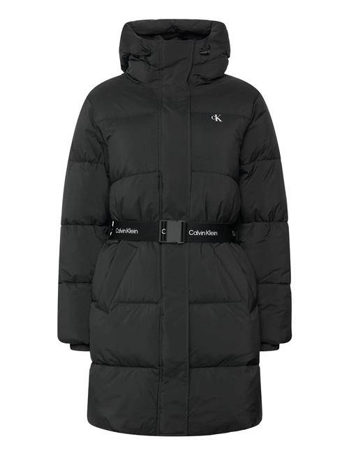 Calvin Klein Jeans | Belted Midweight Long Puffer | S