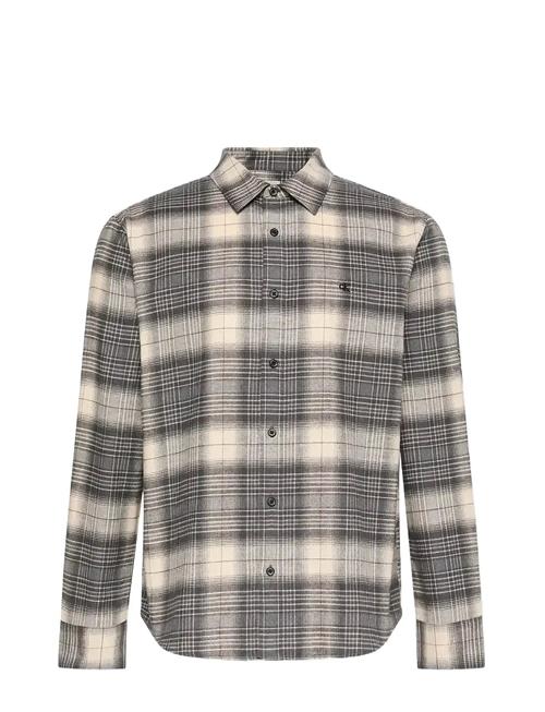 Calvin Klein Jeans | Ls Brushed Plaid Easy Shirt | M