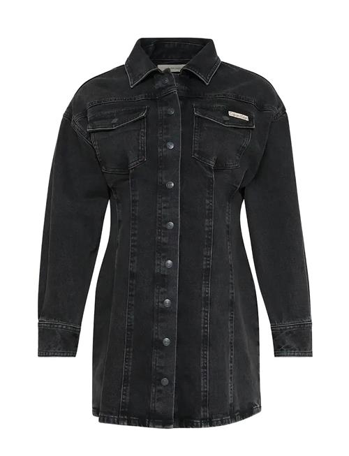 Calvin Klein Jeans | Ls Denim Mini Dress Ck Essential | S