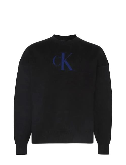 Calvin Klein Jeans | Ls Cttn Cashmere 3D Logo Crwnk S | XXL