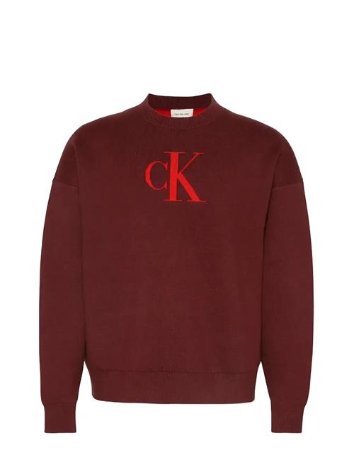 Calvin Klein Jeans | Ls Cttn Cashmere 3D Logo Crwnk S | XL
