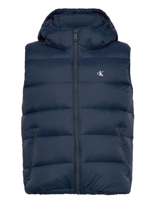 Calvin Klein Jeans | Svls Nylon Zip Off Hood Down Puf | L