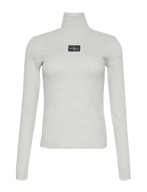 Calvin Klein Jeans | Ls Woven Label Turtleneck | S