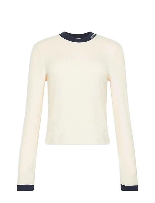 Calvin Klein Jeans | Ls Waffle Tee | XS