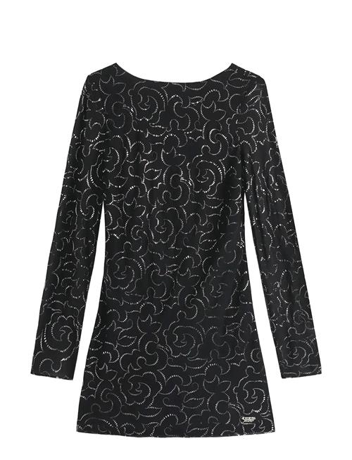 Tommy Jeans | Tjw Metallic Aop Mini Ls Dress | XS