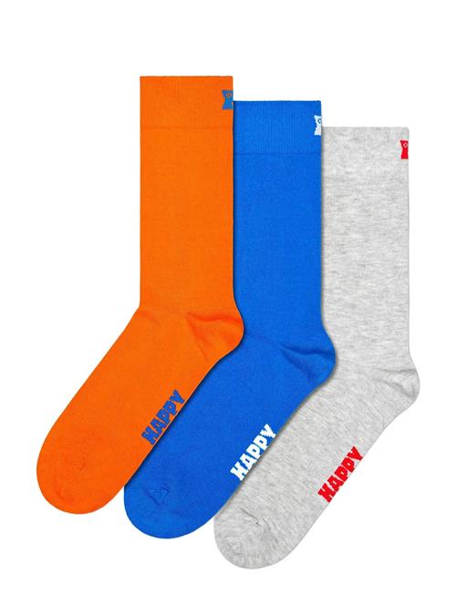 Happy Socks | 3-Pack Solid Socks | 36-40