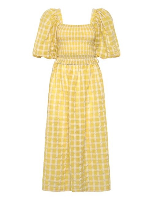 Stella Nova | Delicate Checked Maxi Dress | 38