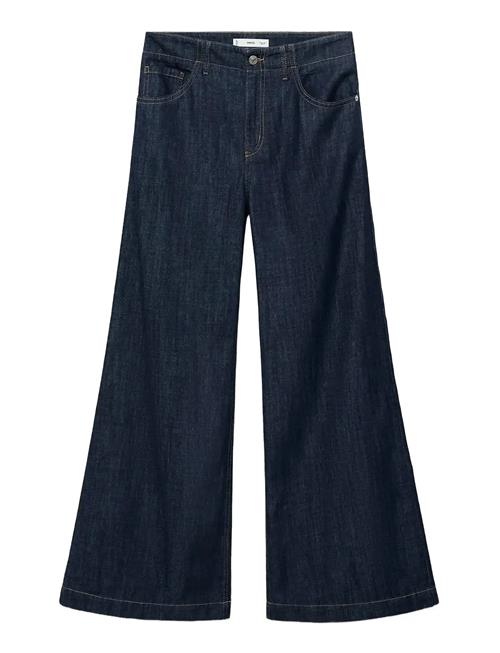 Mango | Wide Leg Mid-Rise Jeans | 38