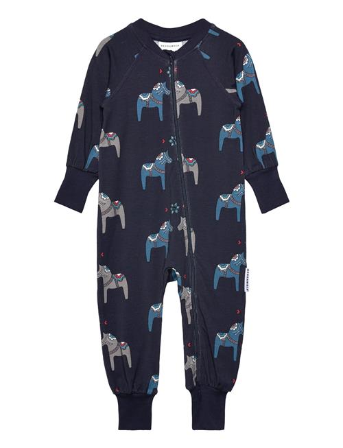Geggamoja | Bamboo Two Way Zip Pyjamas | 86/92