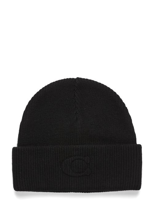 Coach Accessories | Embossed C Knit Beanie | ONE SIZE