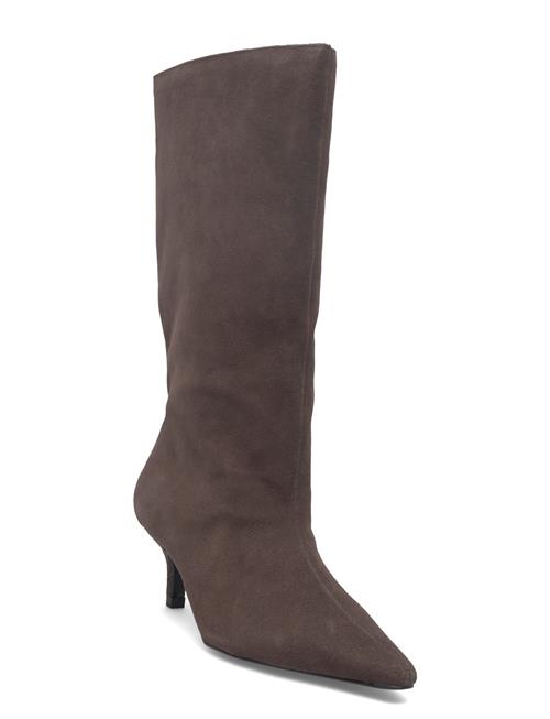 Mango | Suede Kitten-Heel Boots | 39