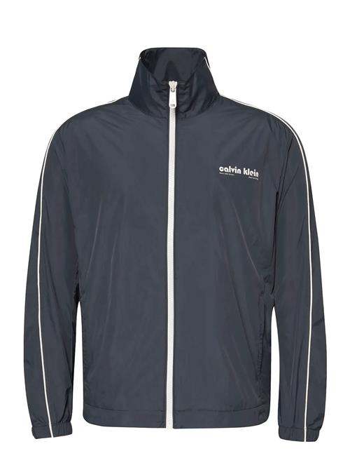 Calvin Klein Jeans | Ls Crinkle Stand Collar Track Ja | M