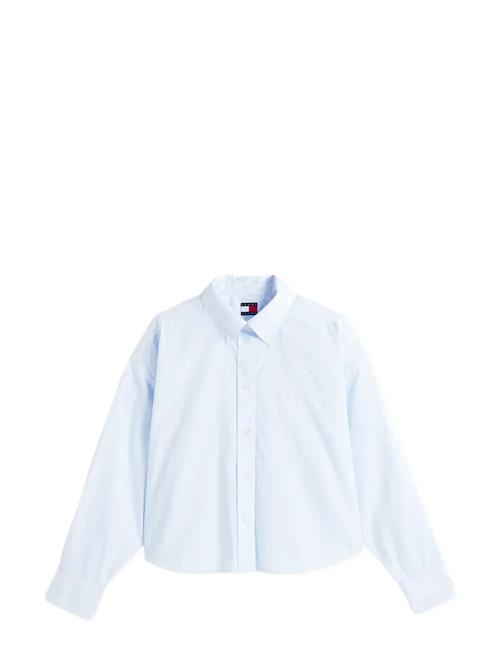 Tommy Jeans | Tjw Reg Crop Stripe Poplin Shirt | L