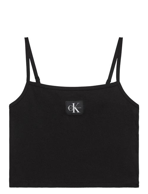 Calvin Klein Jeans | A- Woven Label Rib Cami | L