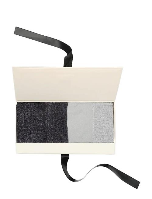 Swedish Stockings | Gift Box: 2 Pairs Of Ines Shimmery Socks | ONE SIZE