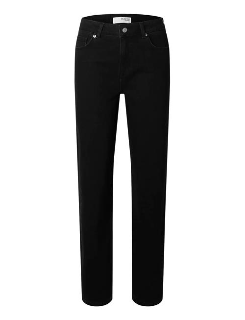 Selected | Slfalice Mw Straight Black Jeans Noos | 26 x 32