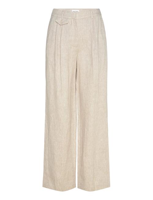 Malina | Yana Tailored Wide Linen Pants | 44