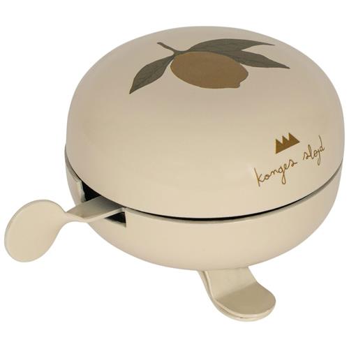 Konges Sløjd Aiko Cykelklokke Med Citronprint Beige One Size  Beige  One Size  unisex