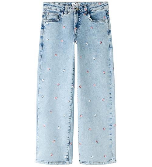 Name It Jeans - NkfRose - Light Blue Bleached Denim/ Hearts