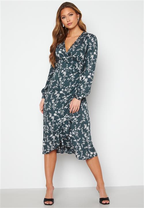 BUBBLEROOM Milia wrap dress