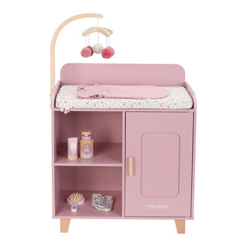 Little Dutch Puslebord Til Dukker Pink  PInk-OS  Lyserød  One Size  kvinde