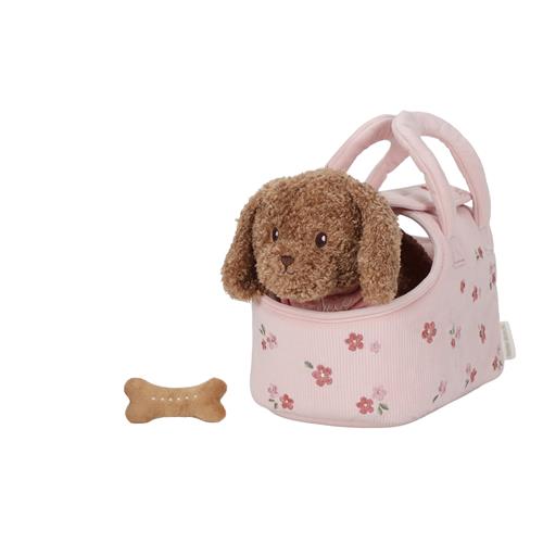 Little Dutch Jackie Plys Hund I Taske Pink  Pink-OS  Lyserød  One Size 1 Y+ kvinde